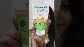 Mamaearth Vitamin C Glow Face Cream Review review shorts viral mamaearth mamaearthproducts [upl. by Darell]