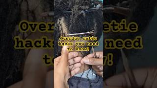 Overdue retie tips locs microlocs sisterlocks interlocs [upl. by Oric]