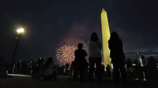 Washington DC 4th of July Fireworks 2024 [upl. by Nilyad]