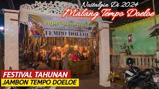 Festival Malang Tempo DoeloeJambon Tempo Doeloe 2024Wisata Kuliner JawaDaily Vlog Video [upl. by Caton854]