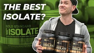 Optimum Nutrition Gold Standard Whey Isolate Review  The Best Isolate [upl. by Dleifyar]