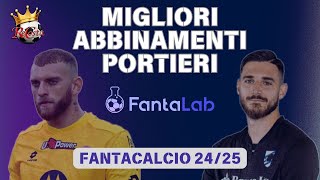 ABBINAMENTI PORTIERI FANTACALCIO 2024 25  5 ACCOMPIAMENTI  3 TOP E 2 LOW COST [upl. by Rodmann]