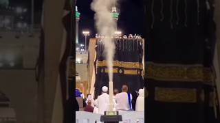 Kabaa Shareef Ka Ghilaf Kitna Khoobsurat Hai😲  youtubeshorts trending viralvideo shorts [upl. by Otreblanauj6]