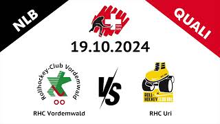 Highlights Rollhockey NLB  RHC Vordemwald vs RHC Uri [upl. by Fishbein]