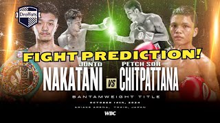 Junto Nakatani vs Chitpattana Fight Prediction [upl. by Sadie559]