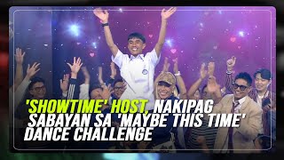 Showtime hosts nakipagsabayan sa Maybe This Time dance challenge [upl. by Yentruok926]