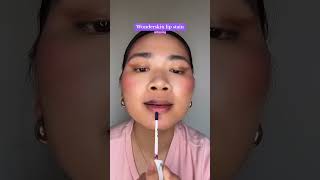 tiktok viral Wonderskin lip stain xoxo  light rose unboxing💋 [upl. by Michaeu]