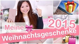 MEINE WEIHNACHTSGESCHENKE 2015  WHAT I GOT FOR CHRISTMAS  Mamiseelen [upl. by Elodie]