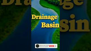 What is Drainage BasinClass9 Geography Chapter3 Drainage  drainage class9 viral [upl. by Villiers]