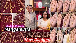 Light weight😲😳Graceful New short gold mangalsutra collections from Tanishq2024 Mangalsutra Designs [upl. by Mauricio]