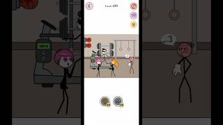 Thief Puzzle Level 139 thiefpuzzle youtubeshorts shortvideo games puzzle stickman shorts [upl. by Stanton]