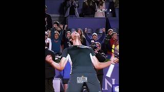 When Tsitsipas tried to hit Alcaraz 😱  alcaraz tsitsipas barcelona2022 tennisedit foryou 🎾 [upl. by Lilli]