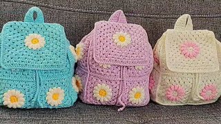 Beklenilen o çantasonuç harika selker tarifiyle motifli çanta yapımı motif çanta crochetbag [upl. by Leahpar919]