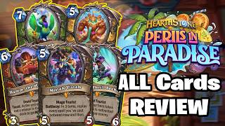 FULL Card Review for Perils in Paradise Hearthstone [upl. by Eilesor]