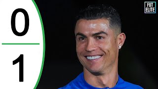 Cristiano Ronaldo  Damac vs Al Nassr 01 Highlights amp Goals 2024 [upl. by Akiraa632]