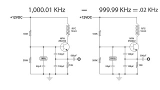 Two 1MHz Crystal Oscillator Experiment [upl. by Clerk]