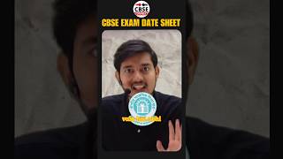 CBSE Exam date sheet cbseconnect cbseofficial cbseclass10 [upl. by Maud635]