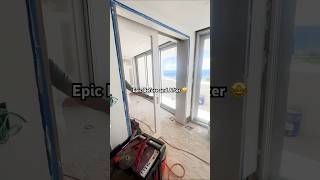 Epic Pocket Door Before and After [upl. by Codee]