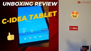 Unboxing Review C idea Smart Tablet [upl. by Gilburt824]