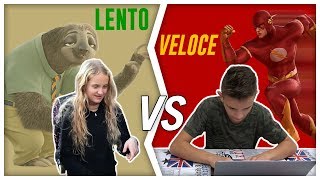 LENTI vs VELOCI  differenze by Lukas Ceci e Lisa [upl. by Luedtke833]