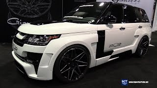 Range Rover Sport by Giovanna Wheels  Exterior Walkaround  2016 LA Auto Show [upl. by Ahsinaj]