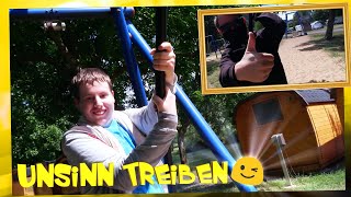 Spass auf dem Mosel Campinplatz Mosel Island Treis und Imbiss Pommern Daily Vlog [upl. by Gosnell]