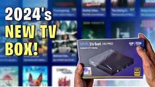 TV Media Box with Live Channels 2024  K3 Pro TV Box [upl. by Ameyn]