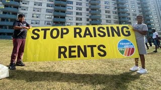 TORONTO RENT STRIKES  Two more buildings join 5month protest [upl. by Timus623]