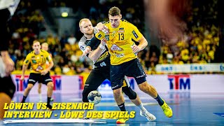 Löwen vs Eisenach  Löwe des Spiels Sebastian Heymann [upl. by Nazario]