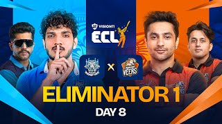 ECL  Eliminator  Mumbai Disruptors vs Punjab Veers  Munawar Faruqui vs Harsh Beniwal [upl. by Neltiac]