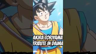 Akira Toriyama Tribute in the New Dragon Ball Daima Anime dragonball dbz goku [upl. by Zoba248]