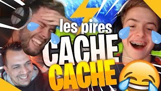 LES PIRES CACHE CACHE DE LEBOUSEUH THEKAIRI78 ET MICHOU  sur Fortnite Battle Royale [upl. by Zimmermann582]