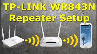 Setup Tplink WR843N as Repeater By 3 Different Methods  كـ ربيتر بثلاث طرق Tplink WR843N إعداد [upl. by Campney]