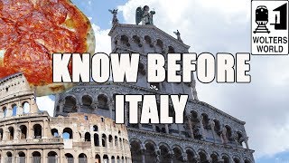 Visit Italy What You Should Know Before You Visit Italy [upl. by Belita]