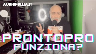 PRONTOPRO  recensione obiettiva FUNZIONA La mia esperienza [upl. by Akyssej313]