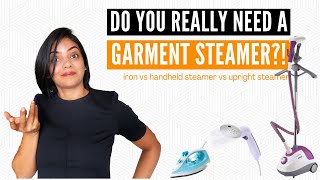 Garment steamer  is it useful Press iron vs handheld garment steamer vs upright garment steamer [upl. by Keppel175]