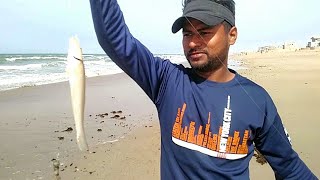 Hawks Bay Beach Karachi  Sandspit Beach Karachi Fishing  Sandspit Beach Fishing Point [upl. by Rehpotsirk483]