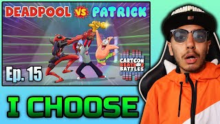 Deadpool Vs Patrick  Cartoon Beatbox Battles Verbalase  Reaction [upl. by Petronilla]