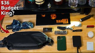 Whats in my Budget EDC Sling Bag Over 20 MUST Have Items [upl. by Greenwald]