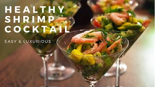 EASY SHRIMP COCKTAIL RECIPE  Luxurious and delicious appetizer [upl. by Attenej]