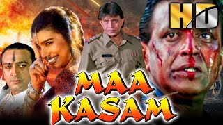 Maa Kasam HD  Bollywood Superhit Action Film  Mithun Chakraborty Mink Singh  माँ कसम [upl. by Eiclek433]