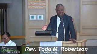 Liberty MBC Sunday Morning Worship with Pastor Robertson 092924 [upl. by Greyso808]