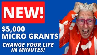 New Micro Grants Apply In Seconds  5000 Grants Due Soon [upl. by O'Brien177]