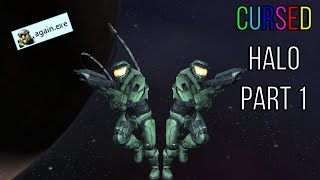 Cursed Halo Again Coop Part 1  Its all CURSED [upl. by Imer]