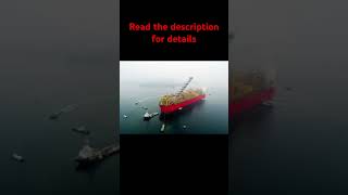 The World Largest Vessel Prelude FLNG subscribe history ship boat vessel [upl. by Lajib]