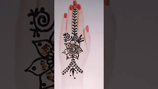 back side simple mehandi design subscribe my channel 😔😔🙏🙏short viral [upl. by Anirad617]