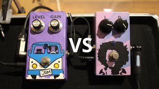 Jam Pedals Fuzz Phrase  silicon VS germanium [upl. by Lletnom]