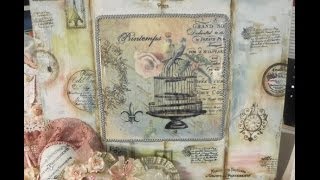 Sublimado sobre azulejos  Deco Scrap  Sellos  Patricia Fernandez [upl. by Layne]