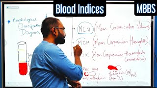 Blood Indices MCV MCH MCHC made easy EnglishHindi [upl. by Taft897]