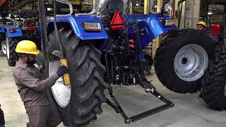 Solis tractors production in India at Sonalika agricultural machinery plant [upl. by Zeta]